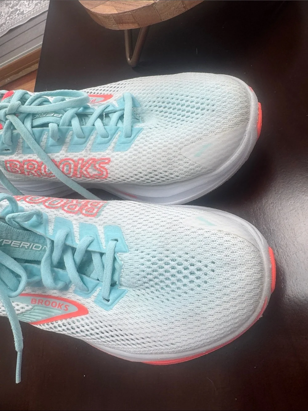 Brooks Hyperion 3 Women's 10.5 Running Shoes White/Pink Clay/Atomizer